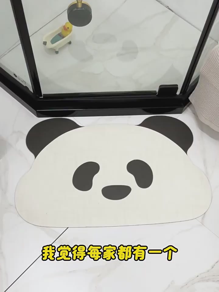 大江硅藻泥地垫：卫生间门口的哈基米，吸水速干真香了！