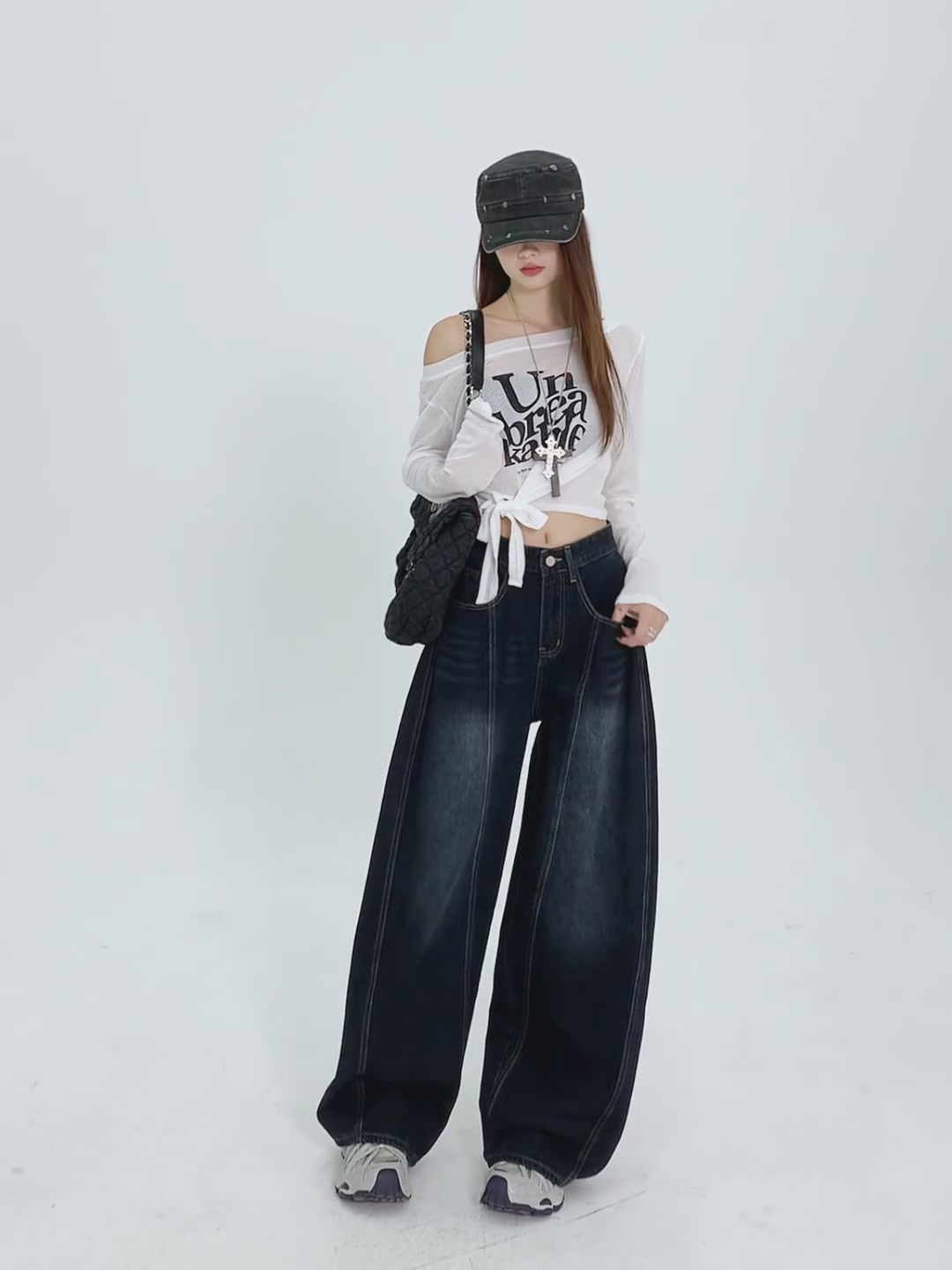 弯刀阔腿裤？穿上它，我差点以为自己要去演《卧虎藏龙》续集！