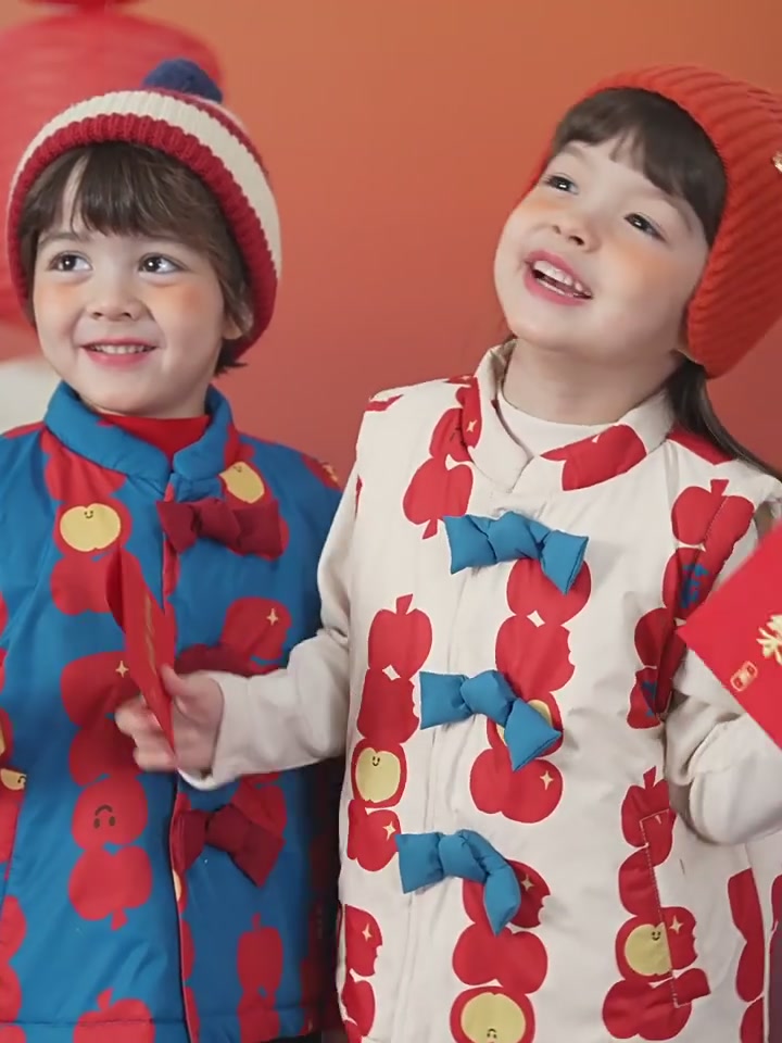 新年穿搭 | 嘟嘟家拜年服，宝宝秒变年画娃娃！