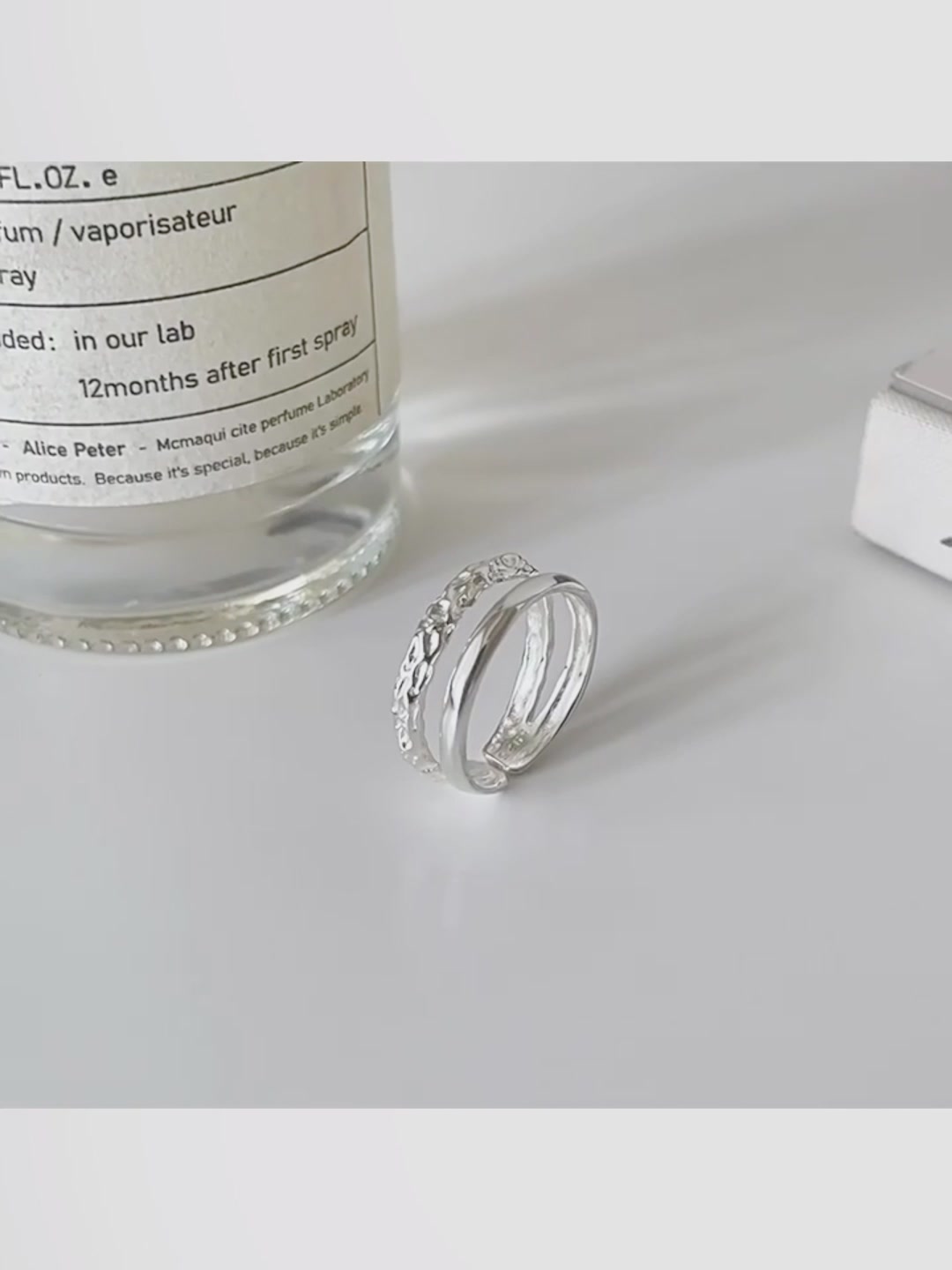 DTOTO双层开口戒，925银的轻奢小心机，戴出指尖的高级感