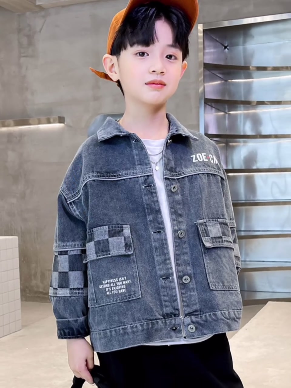 汤姆牛牛仔外套：潮童穿搭新宠，拼接设计秒变街头小酷盖！