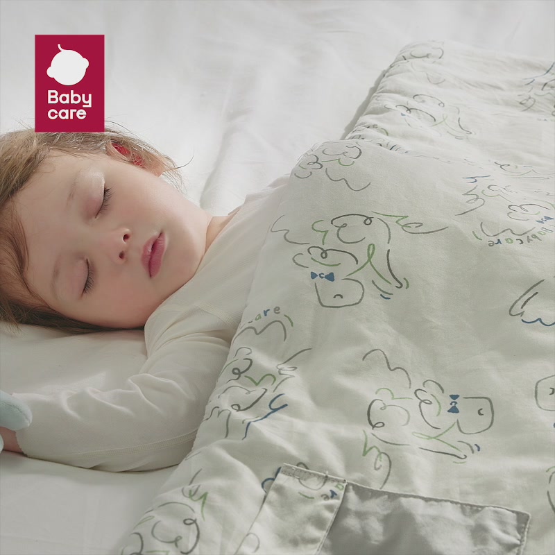 样品微瑕的babycare防踢被，这波捡漏值不值？