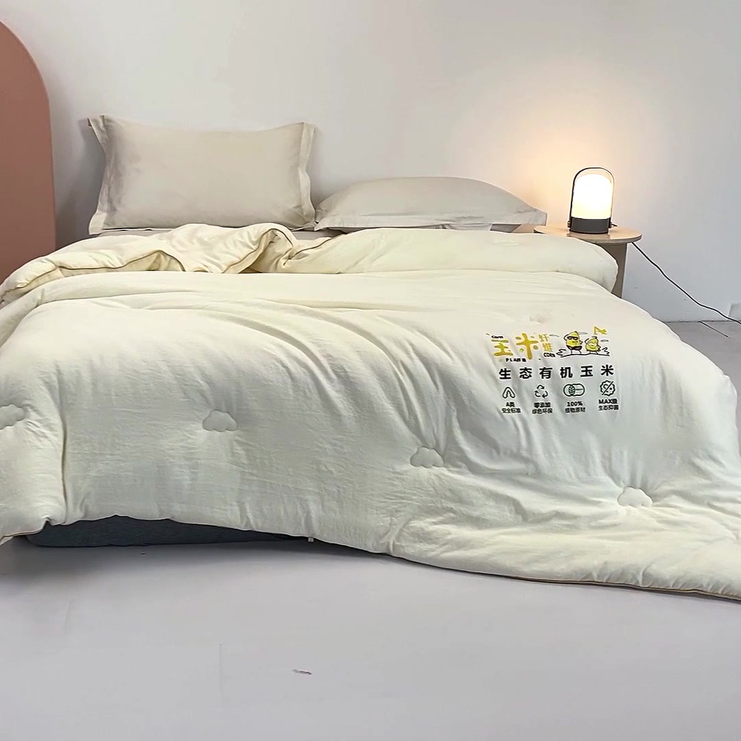 蕊丝坊RIOUS玉米纤维冬被：这个冬天，我被它“暖”到了