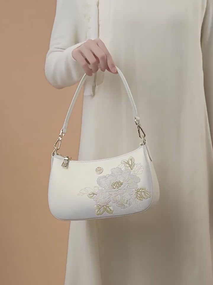 国风斜挎包评测：天煦PMSIX古风刺绣牛皮包，是情怀还是智商税？