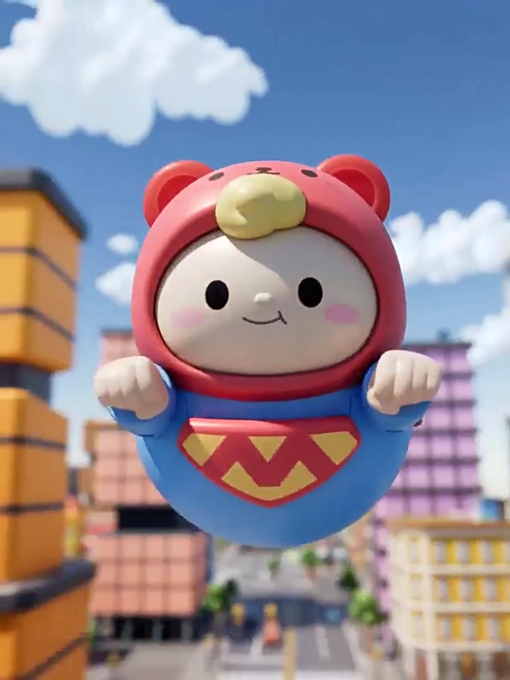 哈哈球：新手爸妈的“不倒翁”救星，让宝宝抬头笑哈哈！