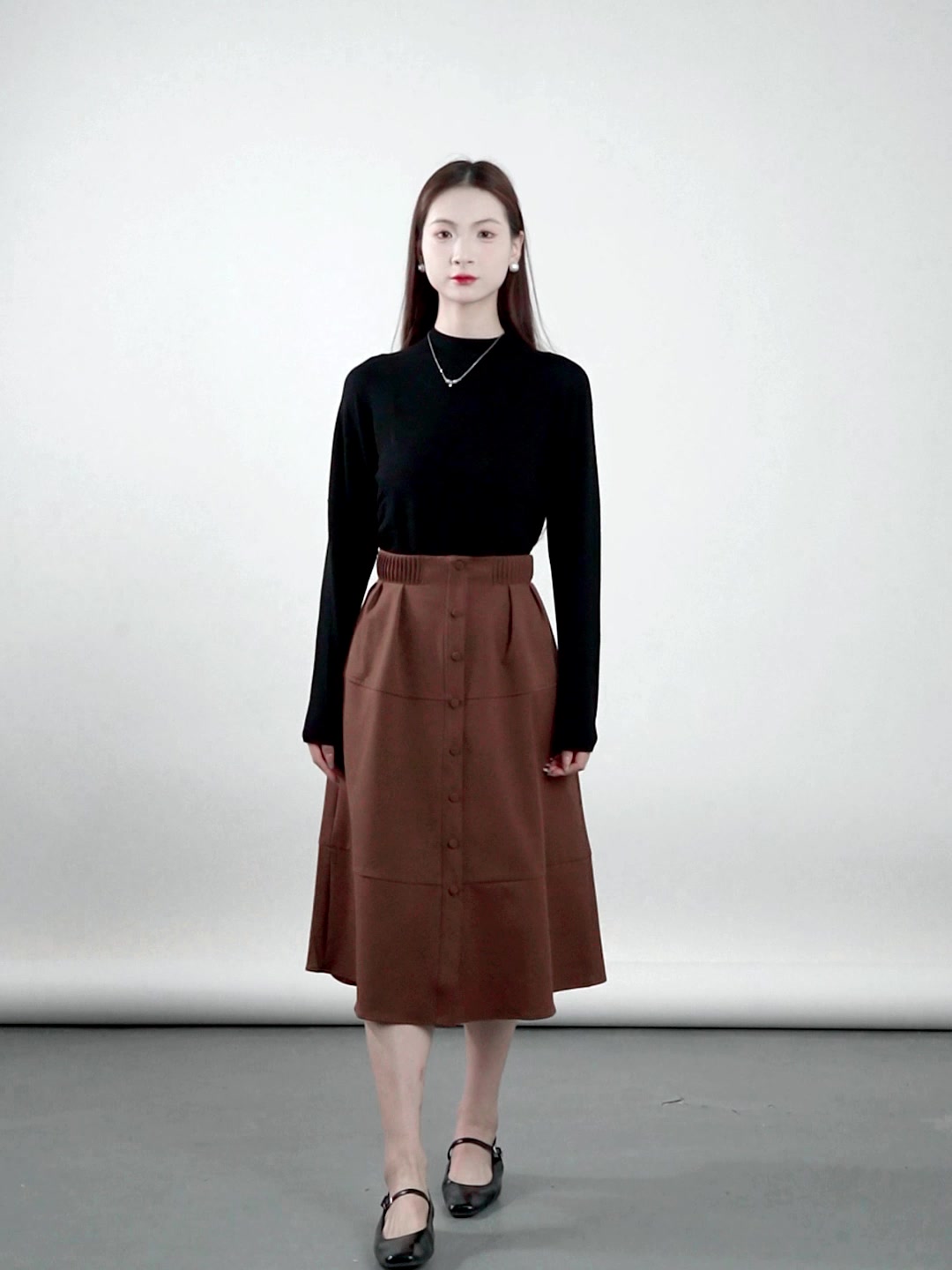 MeetMetro 轻熟风A字半裙美拉德半身裙：职场与休闲的优雅平衡，真实体验分享