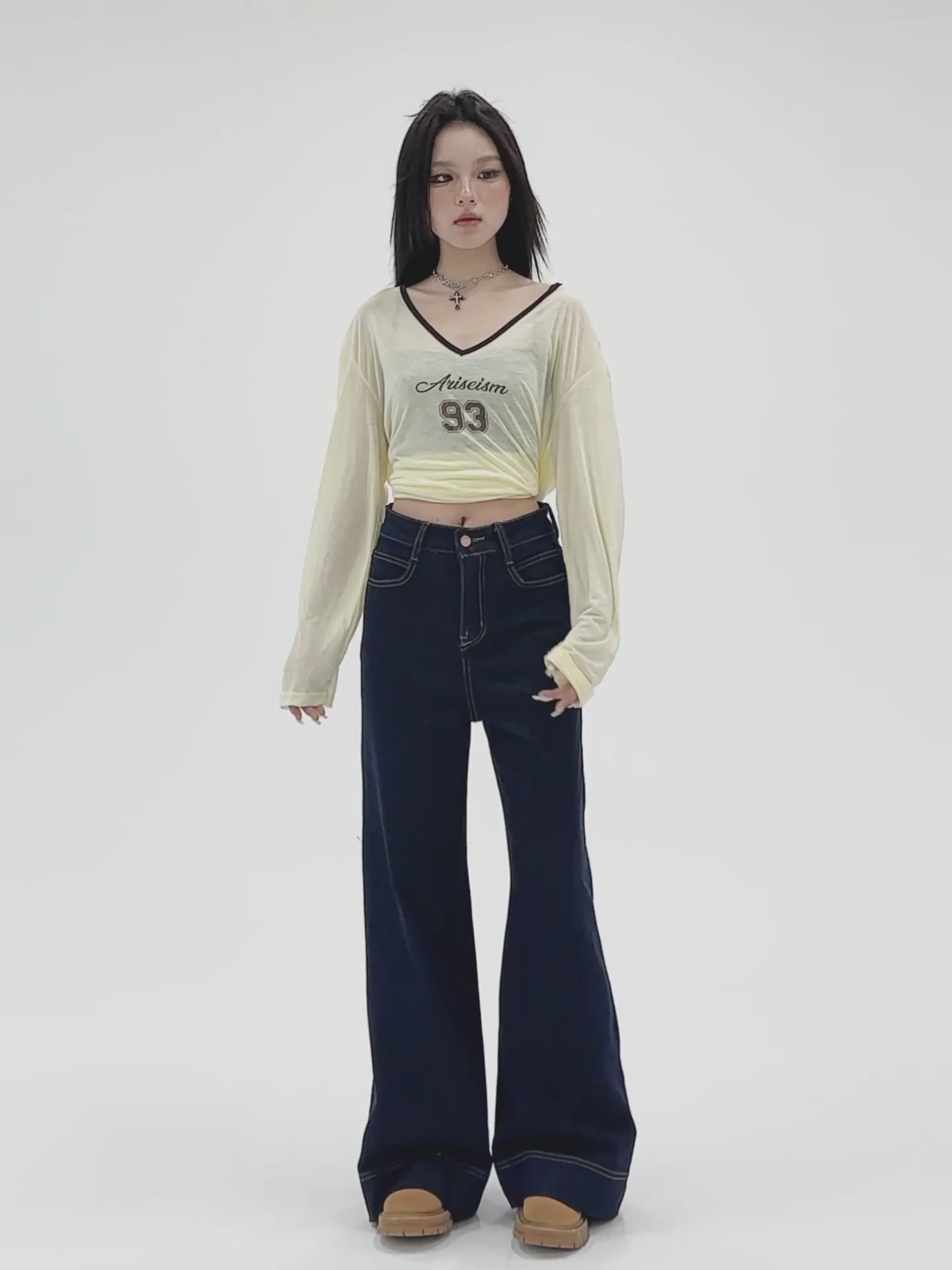 K牌牛仔裤试穿报告：慵懒风还是拖地雷？