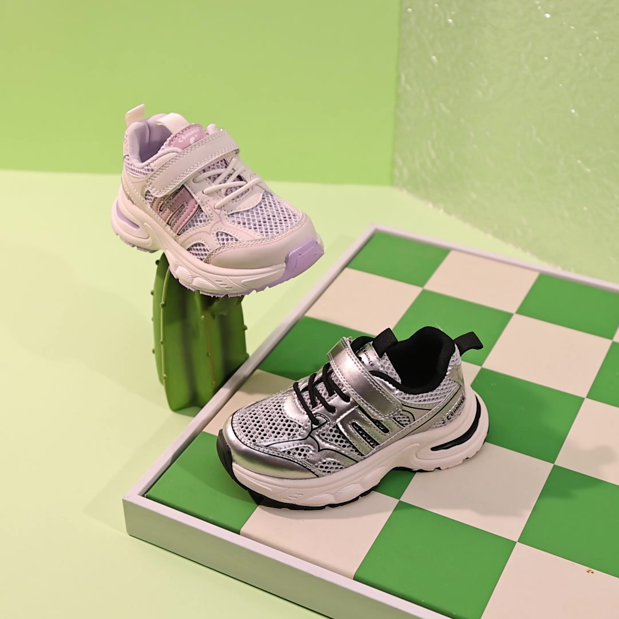 50+医护妈妈实测！千百度童鞋，软底魔术贴，孩子跑跳不累脚