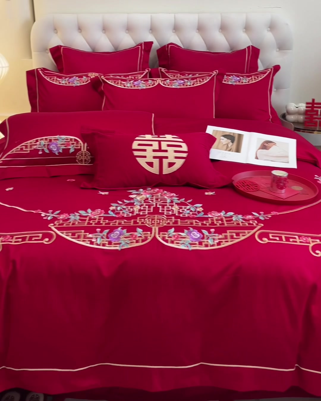 红红火火过大年，皇力士婚嫁四件套开箱记