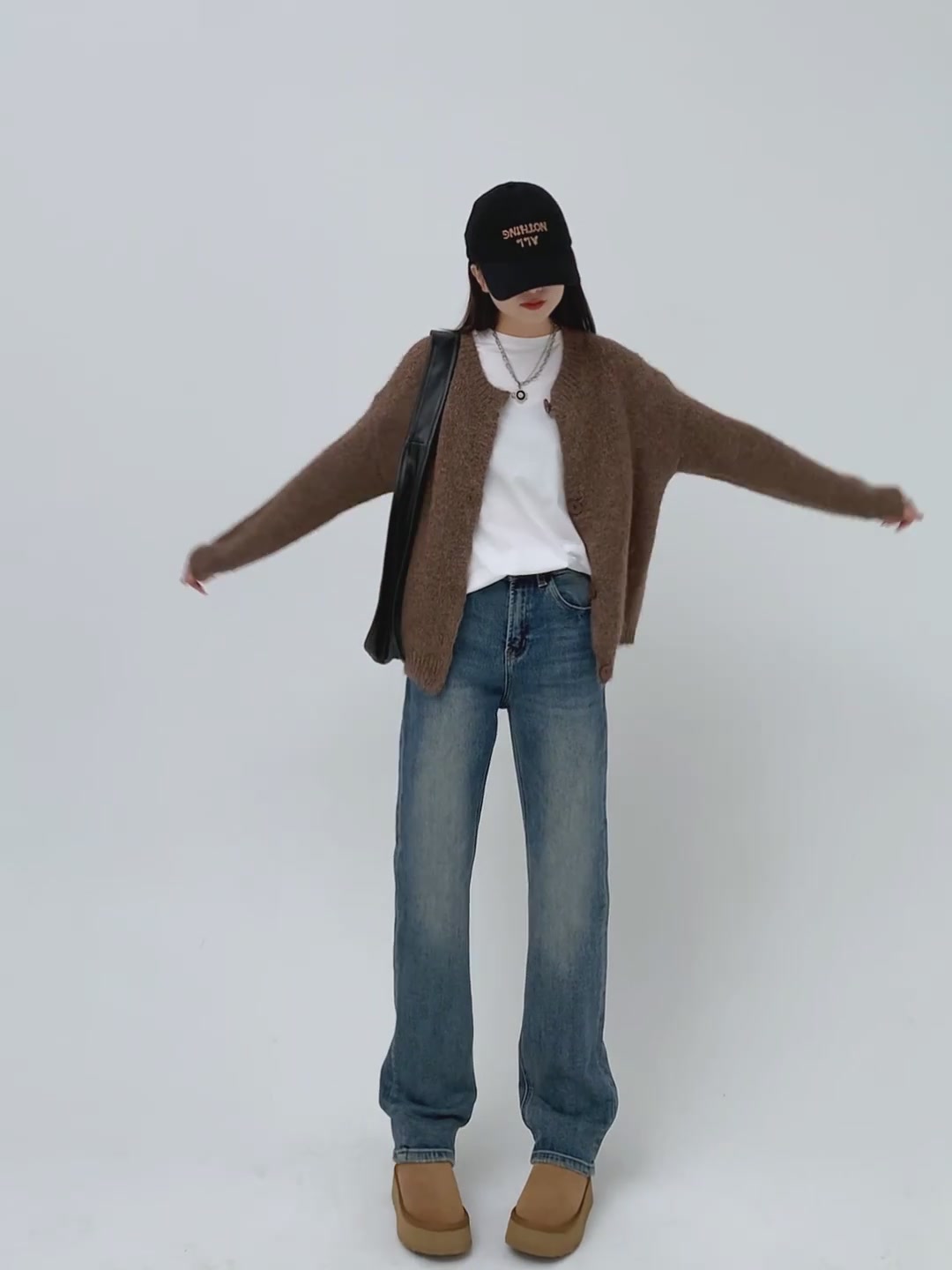 这条加绒牛仔裤，让我在零下5度的冬天也能穿出‘辣妹’感！