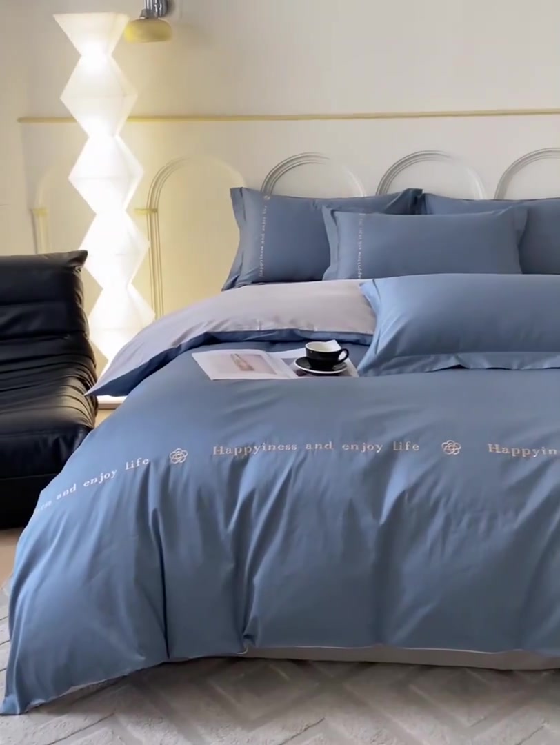 姐妹们！这款MACT刺绣四件套真的绝了，冬天必备！