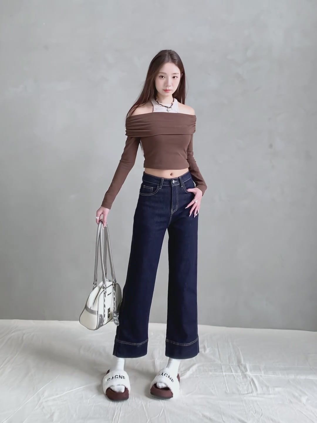 歌谛婕直筒牛仔裤：小个子也能穿出大长腿的魔法裤？