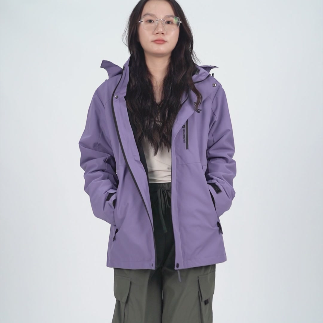 斯凯奇三合一冲锋衣，户外社交新宠，保暖与颜值我都要！