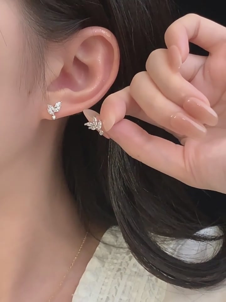 圆脸救星？DTOTO小香风树叶耳钉测评，这高级感是真实存在的吗？