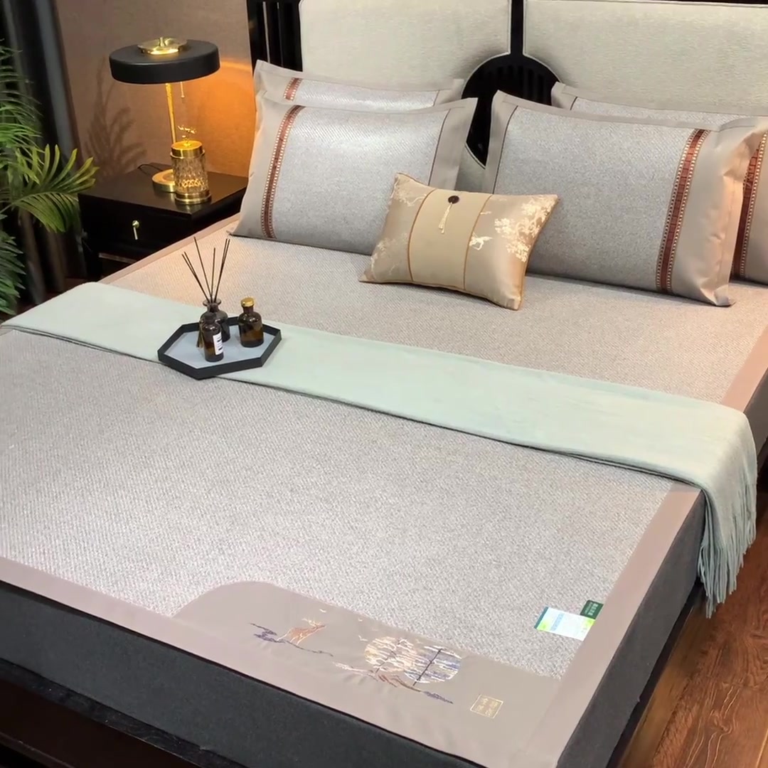 夏天睡这个冰藤席，我直接告别空调病！