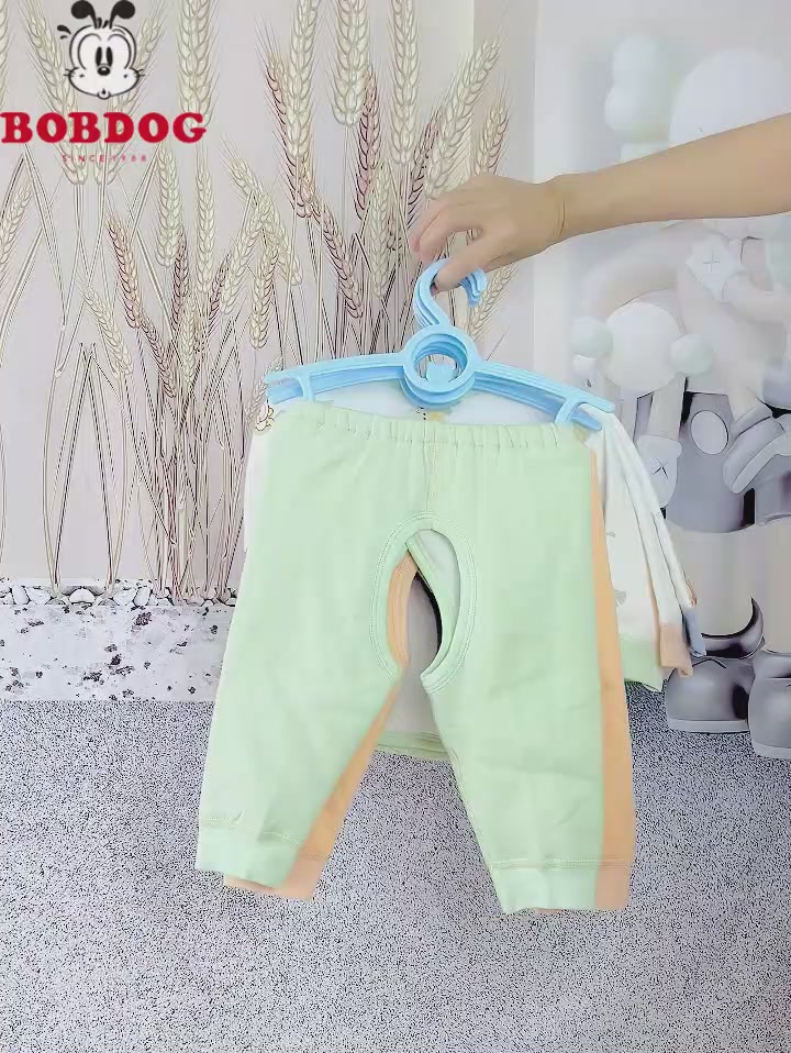 巴布豆BOBDOG宝宝套装：秋冬季纯棉夹棉婴儿内衣，真实体验分享