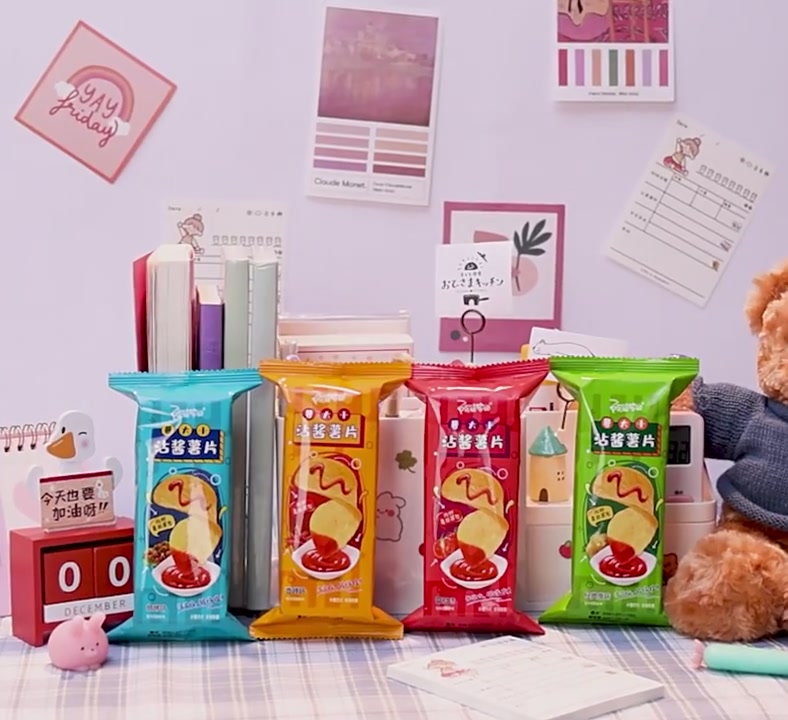 阿婆家的沾酱薯片番茄酱：一口下去，我直接原地封神！