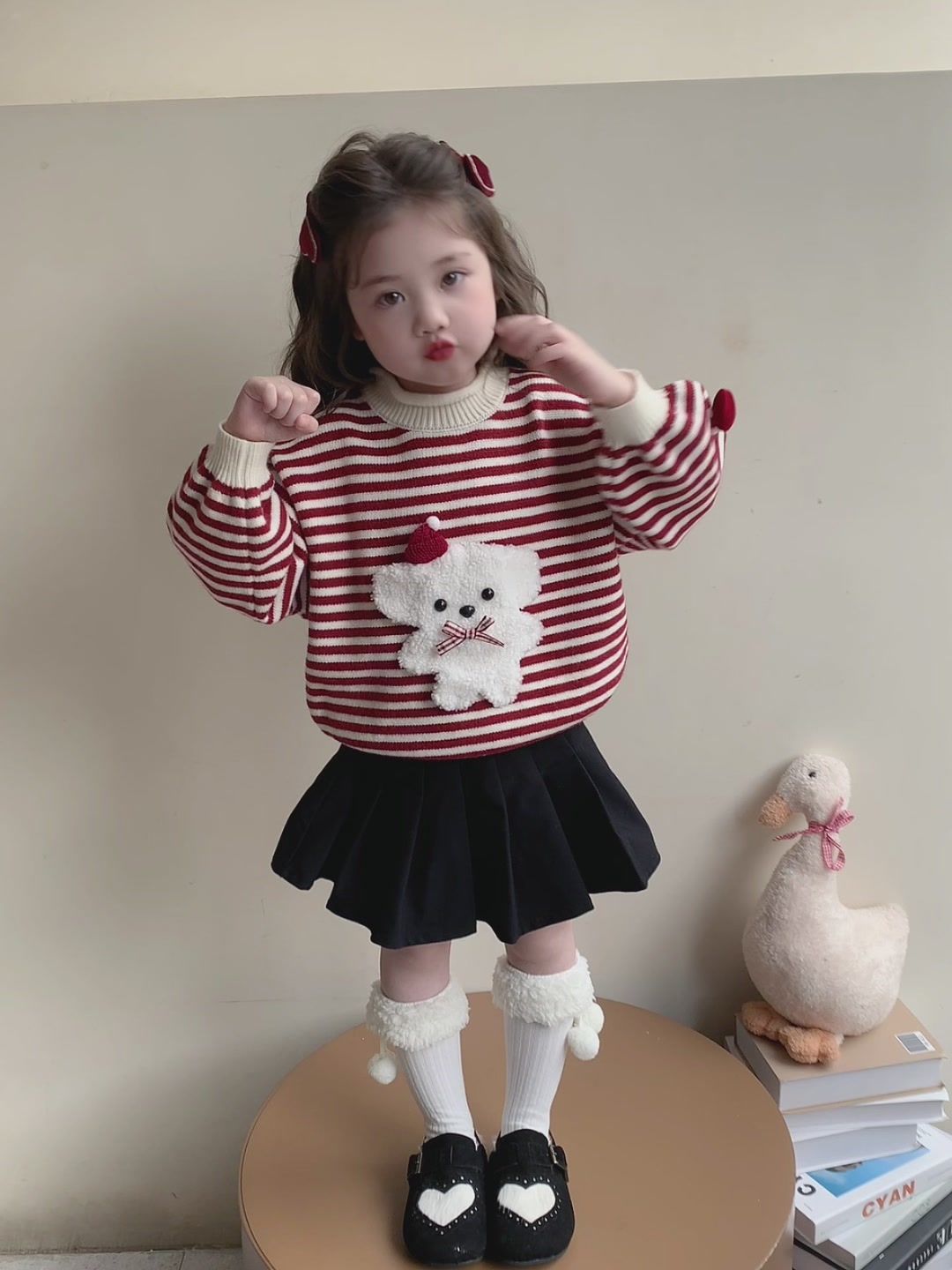 女儿这件条纹毛衣，让我想起自己小时候的遗憾