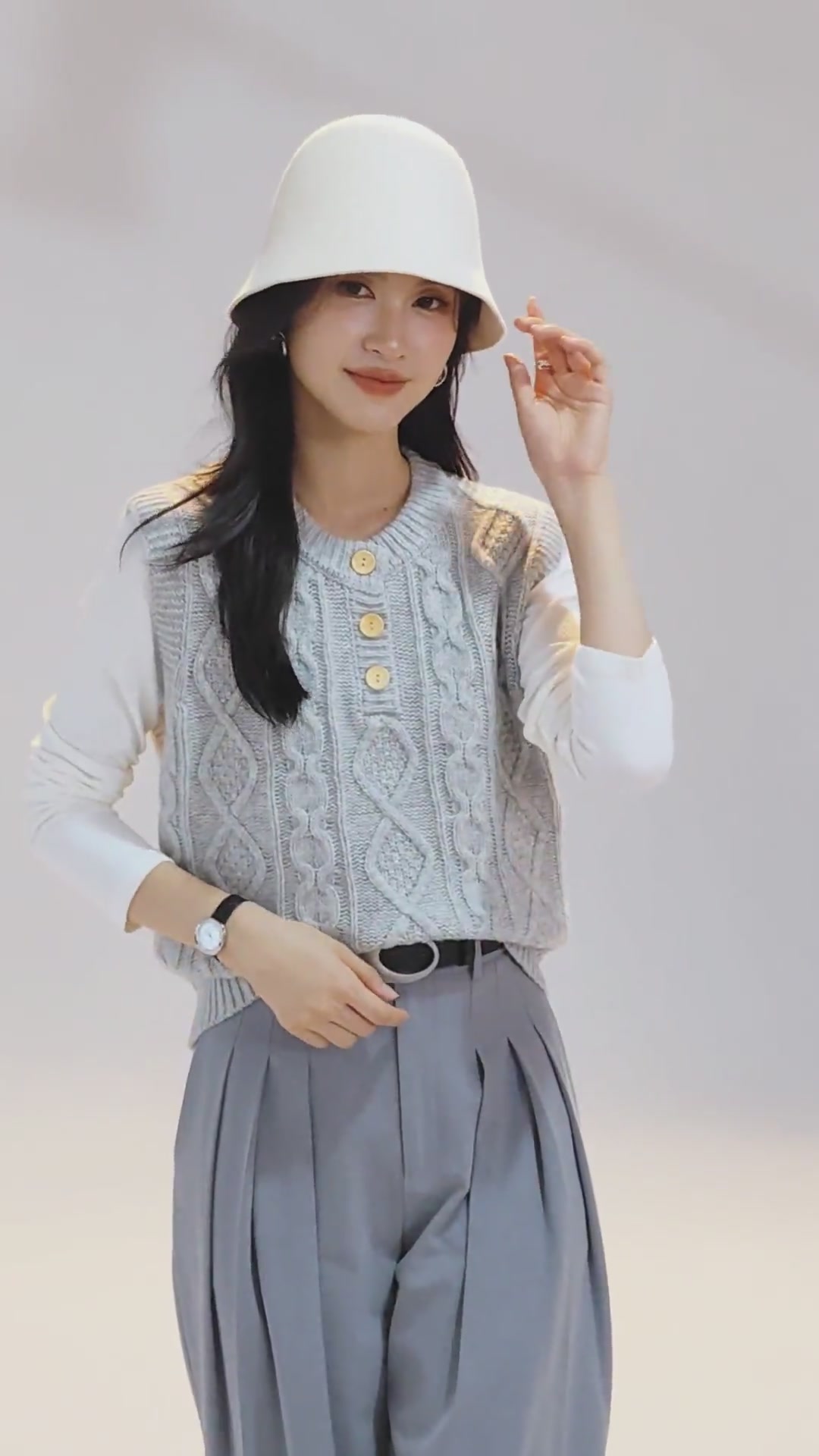 金菊羊毛背心测评｜软糯到心坎里的秋冬宝藏单品💖