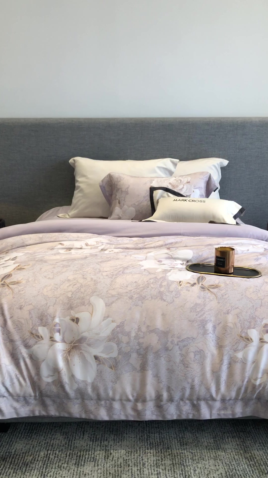 裸睡党必入！这床四件套软到离谱，油画风美哭😭