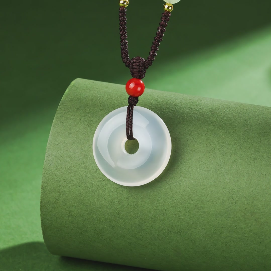 「刺激开箱」印象眸玉髓吊坠：百元档的平安扣，是惊喜还是惊吓？