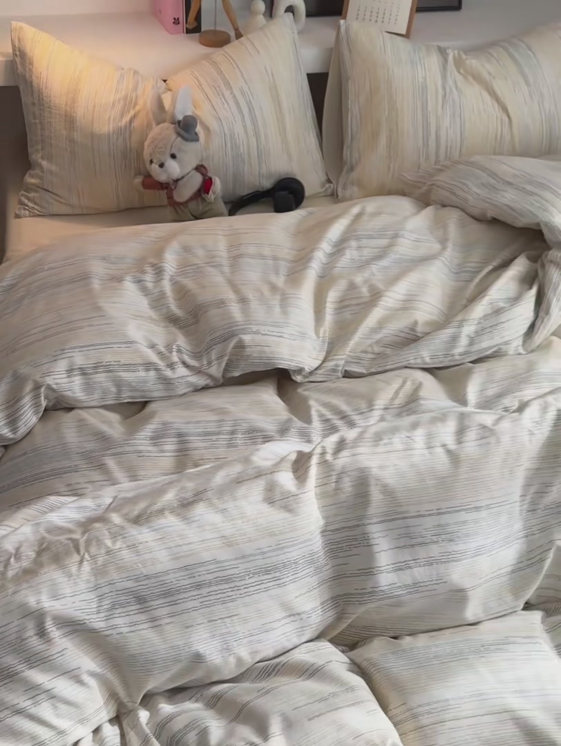 亲肤仿棉水洗棉三件套：200块买到的睡眠自由，值了！