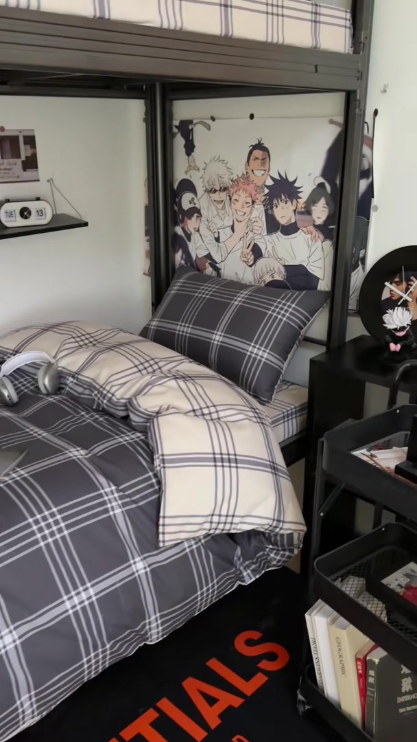 宿舍改造必备！这款全棉三件套让我爱上睡觉💤