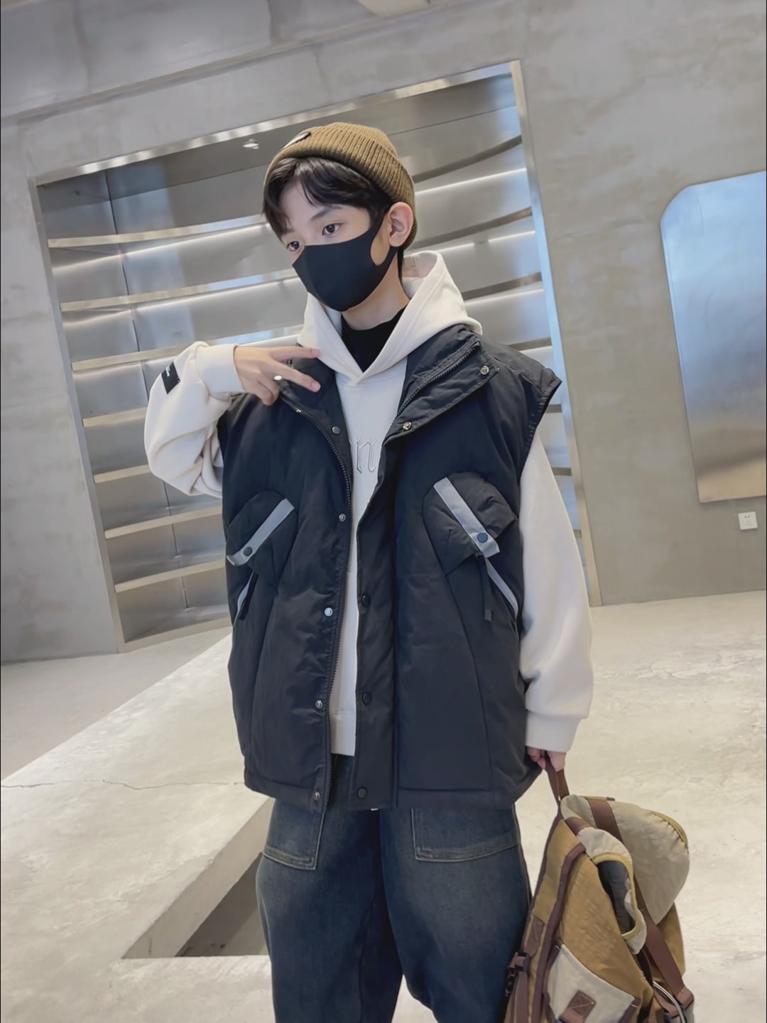 汤姆牛男童棉马甲，软糯立领超保暖！