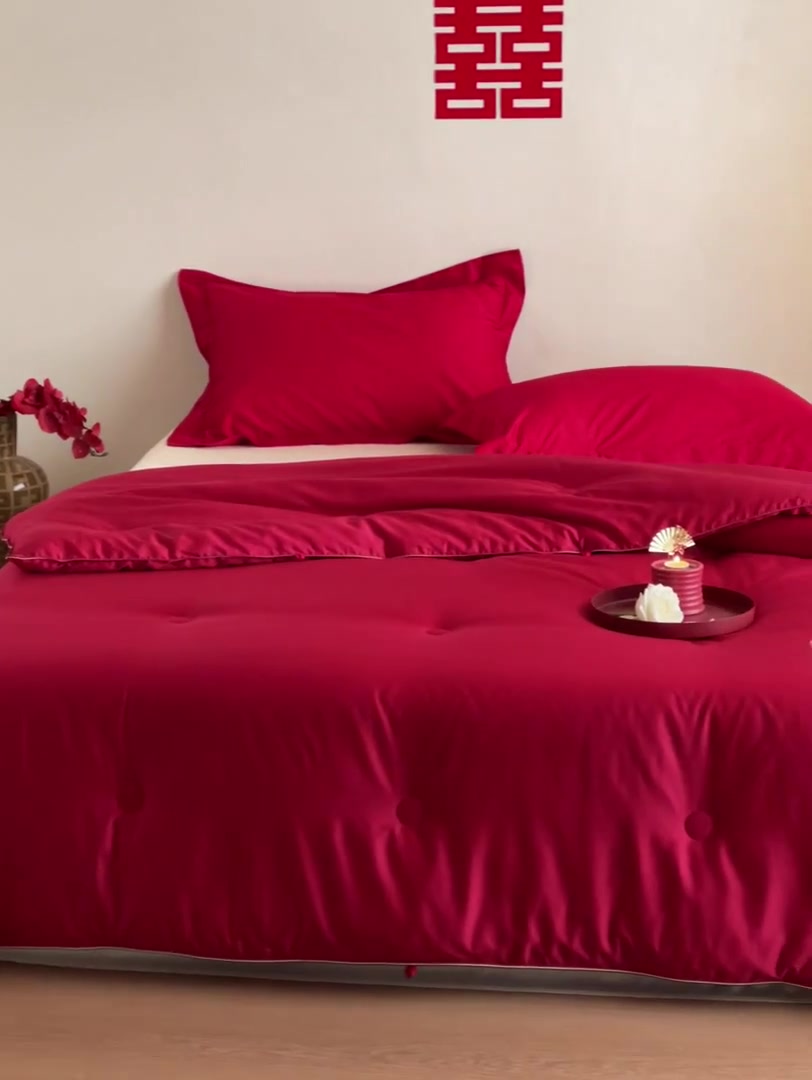 保睿利斯60S长绒棉婚嫁被：结婚陪嫁的“红”运当头，值不值1698？