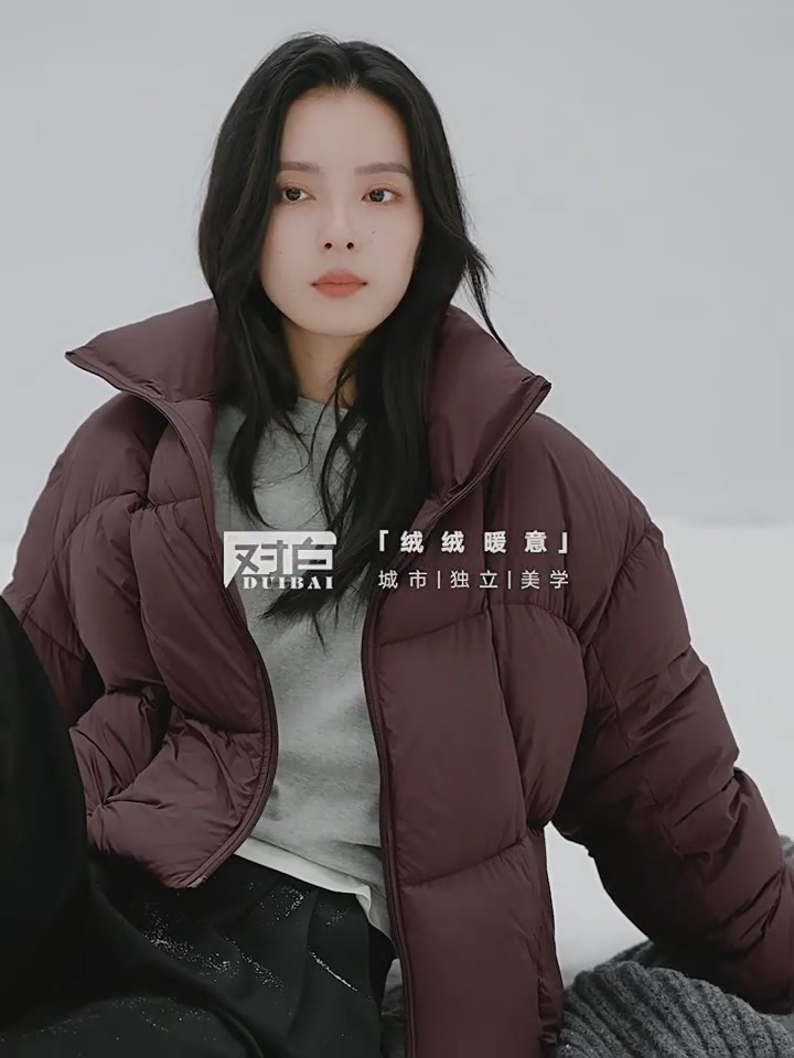 对白这款羽绒服，穿上秒变韩剧女主？实测后我沉默了...