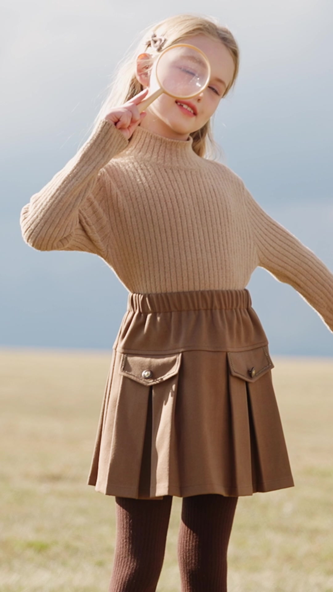 女儿穿上这条百褶裙，瞬间变身小公主！👗✨