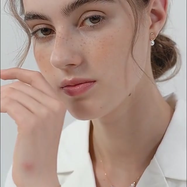 【顽石记】18K金珠珍珠吊坠：国检认证的优雅小确幸