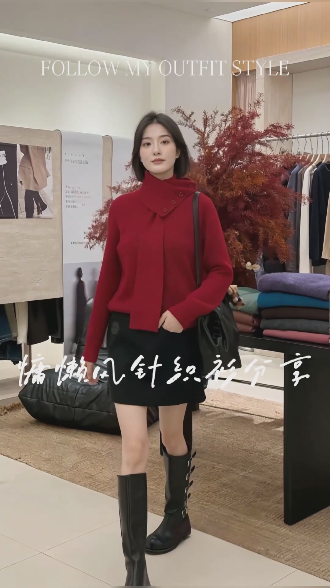 姐妹们！这双玛丽珍鞋也太好看了吧！粗跟设计走路不累脚，法式复古风满满～