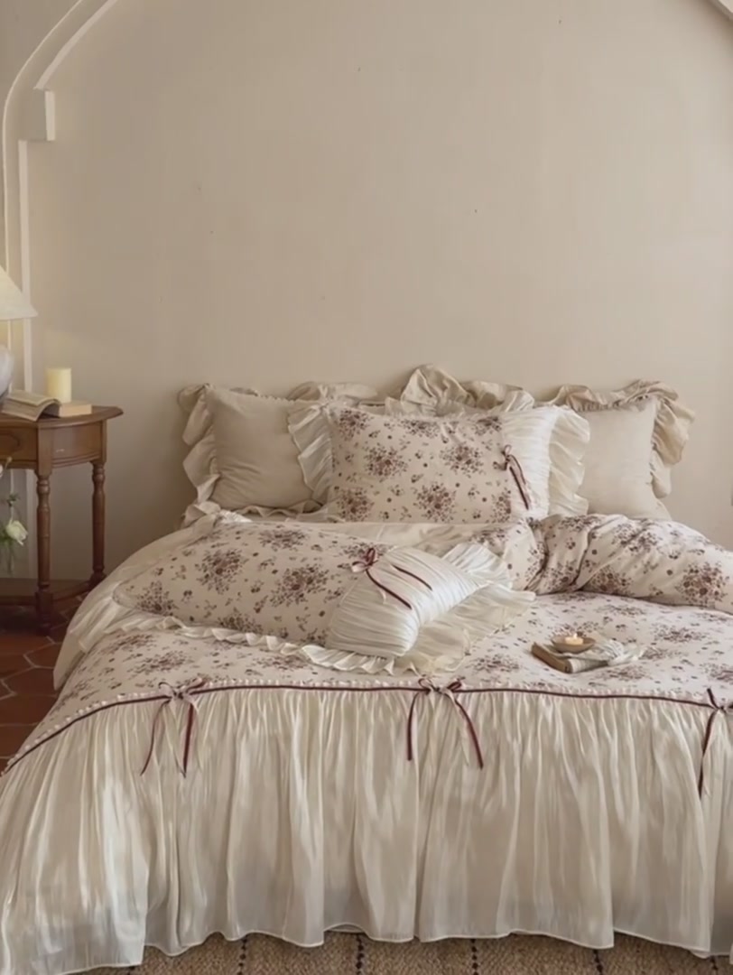 MACT法式浪漫四件套：棉麻混纺的温柔冒险