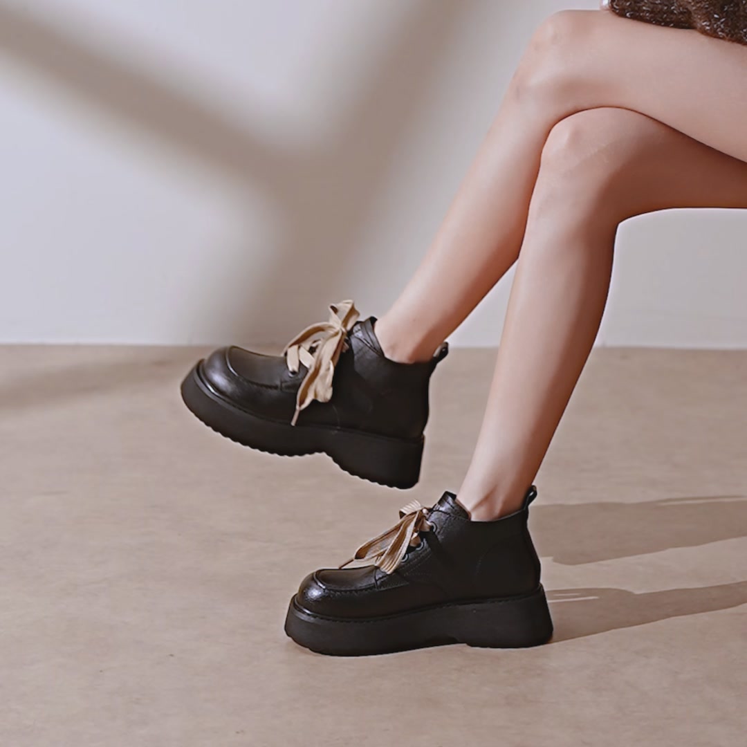 小个子福音！Five Plus厚底马丁靴实测：增高5cm不累脚，但有个致命缺点