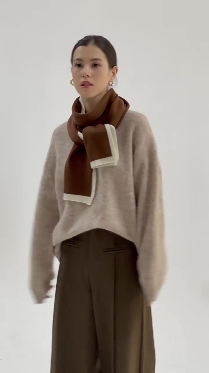 蓝婷凯丝Lightingkiss羊毛围巾礼盒装：高级感拉满，但399值不值？