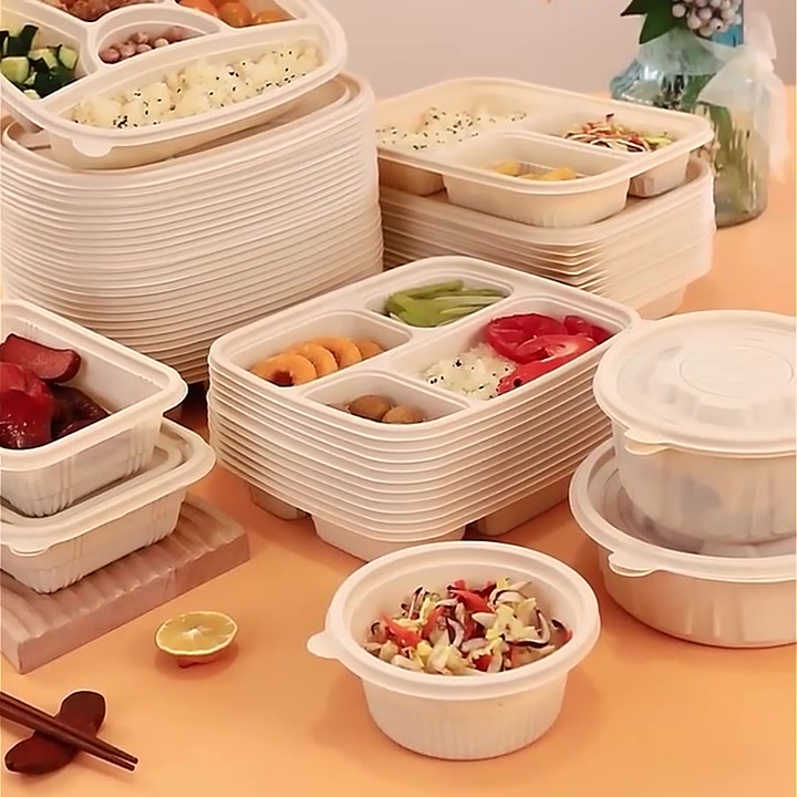 环保党必入！Edo玉米淀粉餐盒，外卖打包新宠儿~