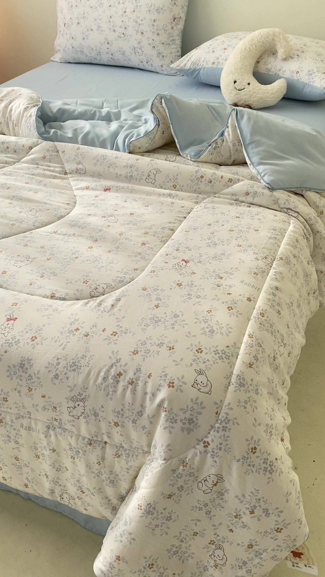 姐妹们！这个水洗棉糯小棉被真的绝了！