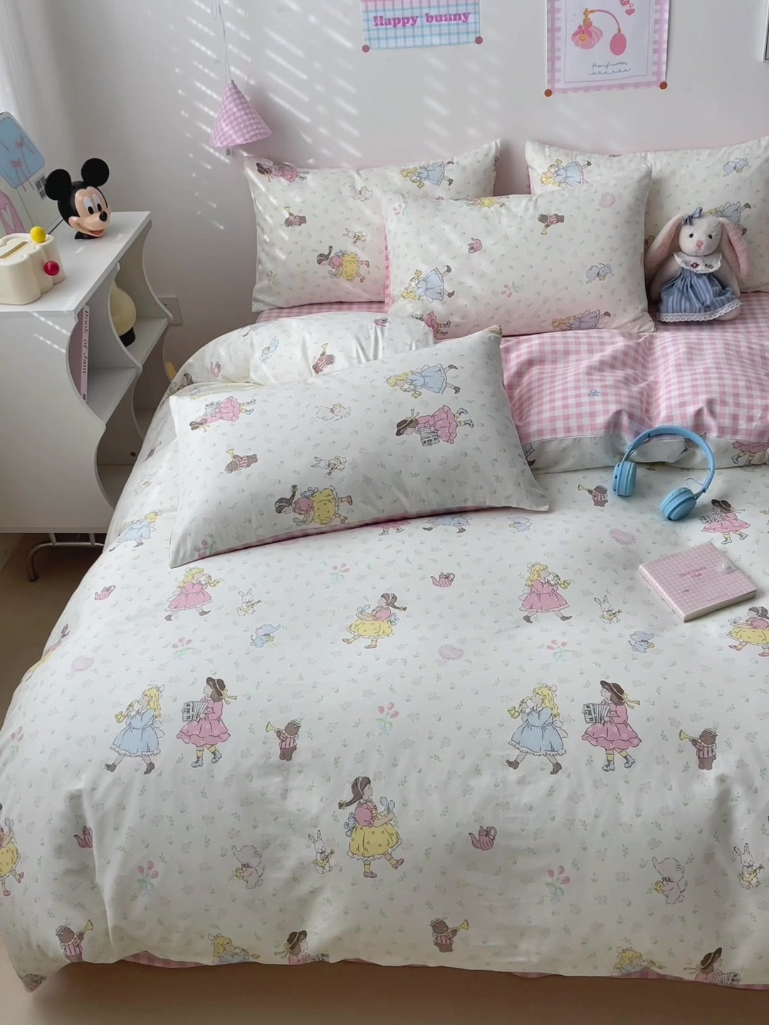 逸茉2025新款卡通四件套：亲肤还是智商税？